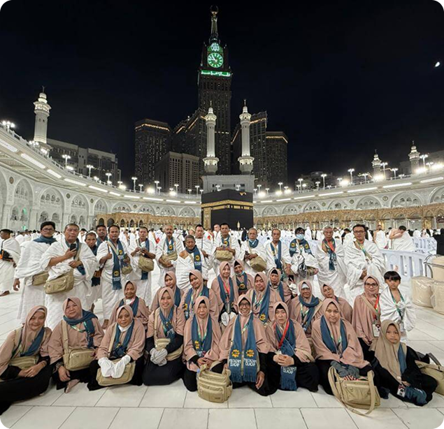 Foto kegiatan manasik jamaah