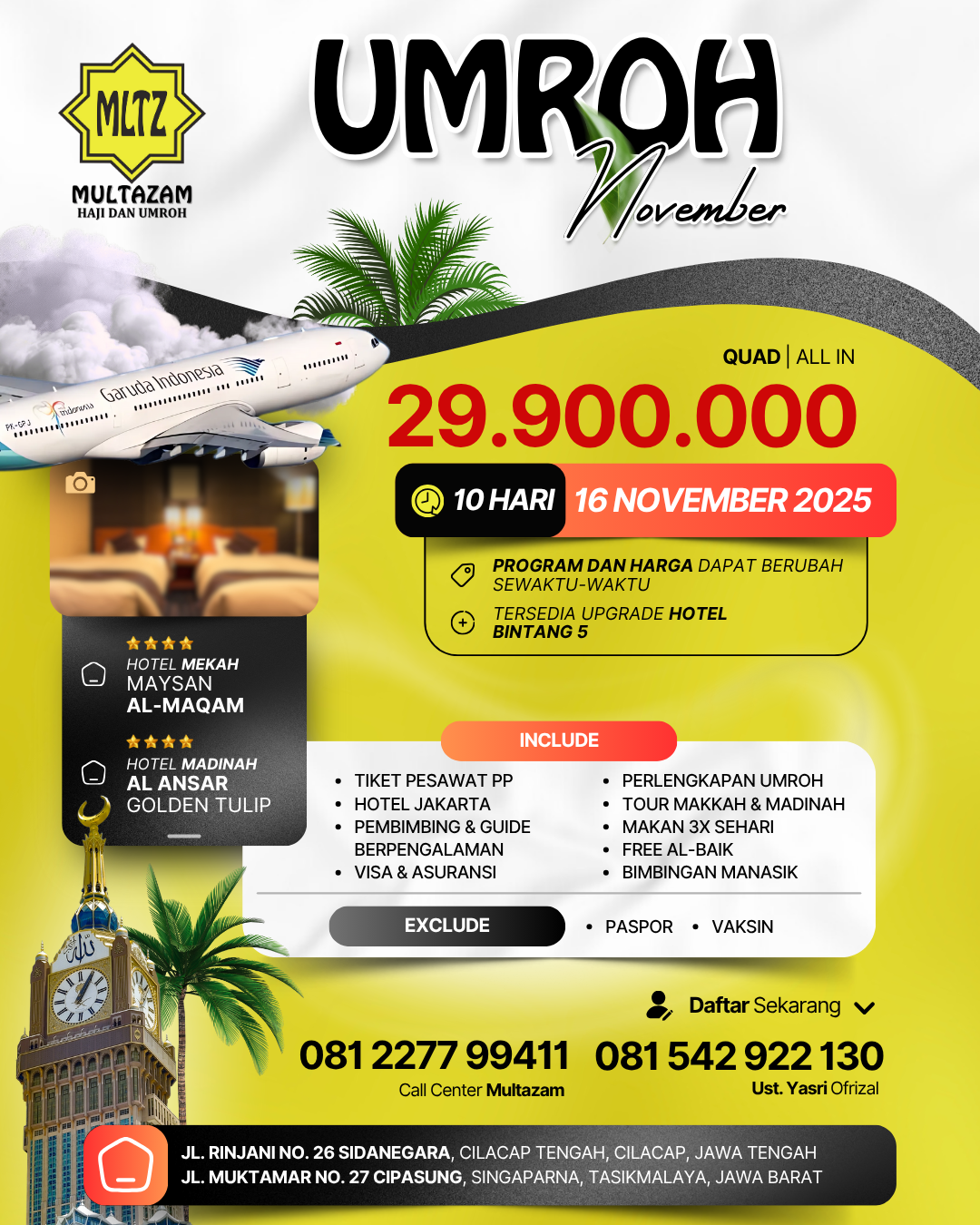 Foto paket Umroh November